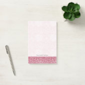Blauwe kant blokachtergrond post-it® notes (Kantoor)