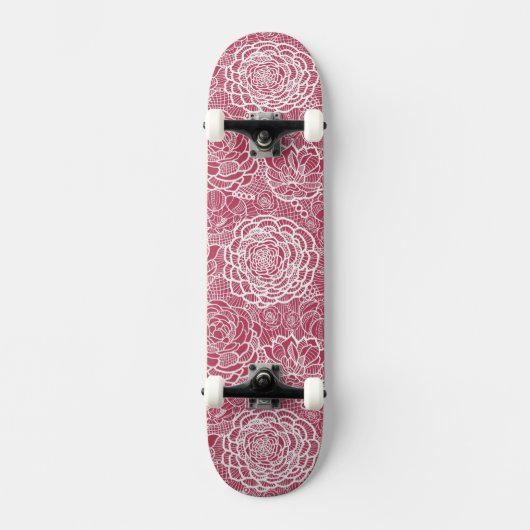 Blauwe kant blokachtergrond skateboard (Voorkant)