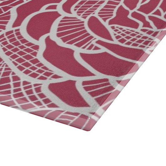 Blauwe kant blokachtergrond snijplank (Hoek)