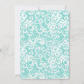 Blauwe kant kaart (Achterkant)