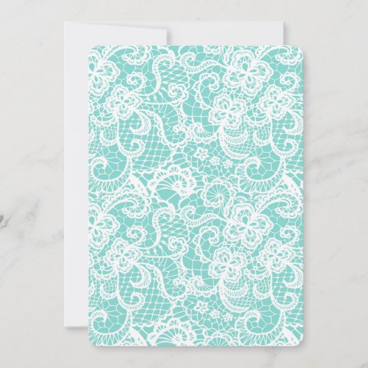 Blauwe kant kaart (Voorkant)