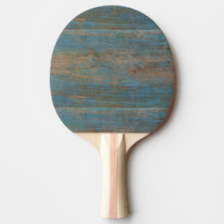Blauwe kap band hout textuur tafeltennisbatje