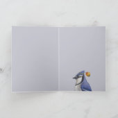 blauwe kap met krab - appelkaart kaart (Binnen)