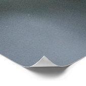 Blauwe kap met pinda's poster (Hoek)