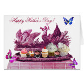 BLAUWE KARAKTER VAN ZWANEN EN MOEDERDAG VAN KAPITE (Voorkant Horizontaal)