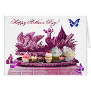 BLAUWE KARAKTER VAN ZWANEN EN MOEDERDAG VAN KAPITE