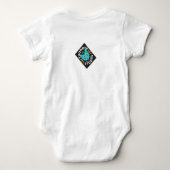 BLAUWE KAT ALS TIGER ROMPER (Achterkant)