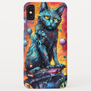 Blauwe kat I Case-Mate iPhone Case