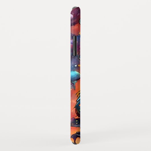Blauwe kat I Case-Mate iPhone Case (Achterkant/rechts)