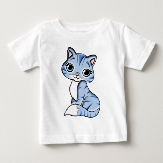 Blauwe kat katachtig dier (Voorkant)