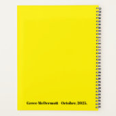Blauwe Kat Planner (Achterkant)
