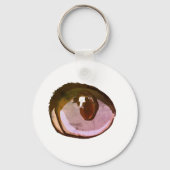 Blauwe kat sleutelhanger (Voorkant)