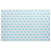 Blauwe kat stof (Yard (91,4 cm))