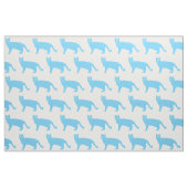 Blauwe kat stof (Fat Quarter)