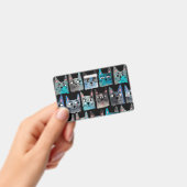 Blauwe katten badge (Handheld)