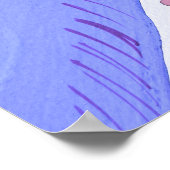 Blauwe katten en takken Beste katten Poster (Hoek)