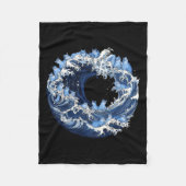 Blauwe katten voor Kamala Fleece Deken (Voorkant)