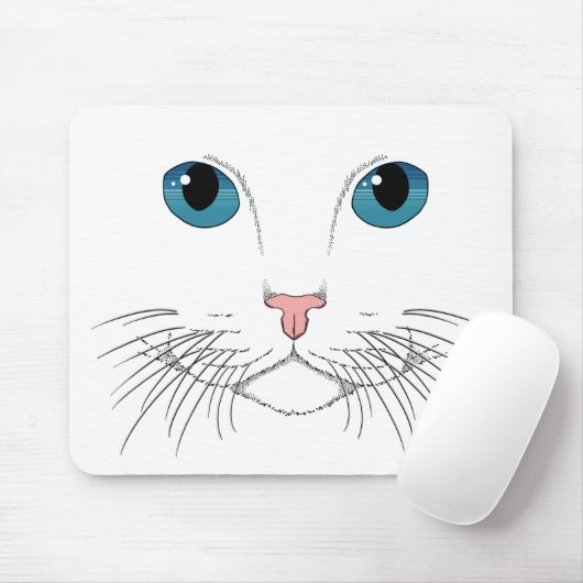 Blauwe kattenkat Muismat (Met muis)