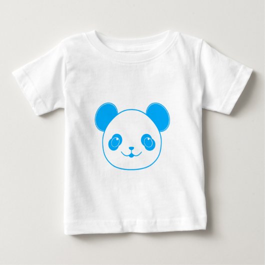 Blauwe Kawaii Panda Beer (Voorkant)