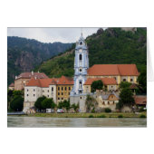 Blauwe kerk in Dürnstein (Voorkant Horizontaal)