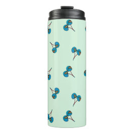 Blauwe kers thermosbeker