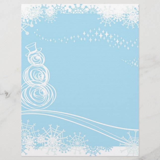 Blauwe kerst (Voorkant)