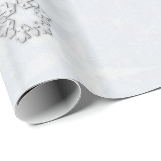 Blauwe kerst cadeaupapier (Rol Hoek)