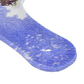 Blauwe kerstboom Snijplank (Hoek)