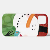 Blauwe kerstMok met donkere cacao Case-Mate iPhone Case (Achterkant (horizontaal))