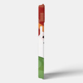 Blauwe kerstMok met donkere cacao Case-Mate iPhone Case (Achterkant / Rechts)