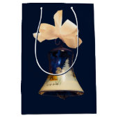 Blauwe kersttaarten medium cadeauzakje (Voorkant)