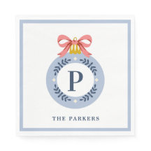 Blauwe kerstversiering