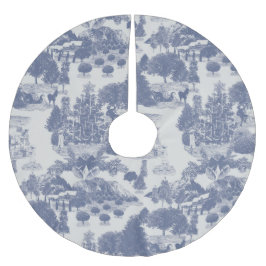 Blauwe kerstwinter Wonderland Kerstboom Rok