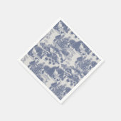 Blauwe kerstwinter Wonderland Servet (Hoek)