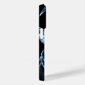 Blauwe kever springende karakter kunst Case-Mate iPhone case (Achterkant / Rechts)