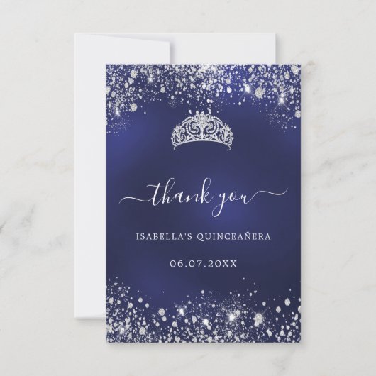 Blauwe kiekendief bedankkaart (Voorkant)