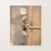 Blauwe Kiekendief in de Shawangunk Grasslands Legpuzzel (Verticaal)