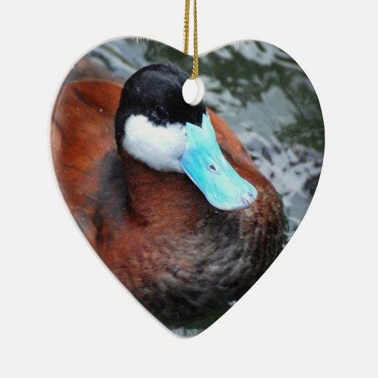 Blauwe kiekendoosjes keramisch ornament (Rechts)