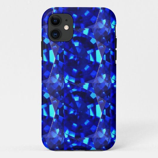 blauwe kiem Case-Mate iPhone case (Achterkant)