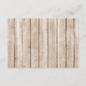 Blauwe kiem gele zonnebloemen voor baby informatiekaartje (Achterkant)