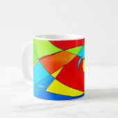 Blauwe kieuwMok Koffiemok (Voorkant links)