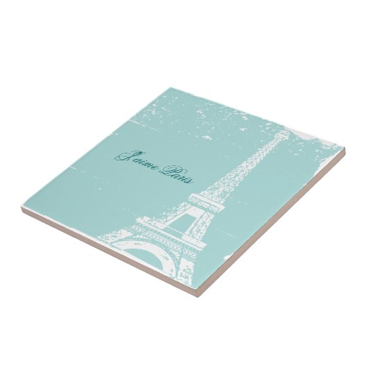 Blauwe kieuwtegels en trivetten tegeltje (Zijkant)