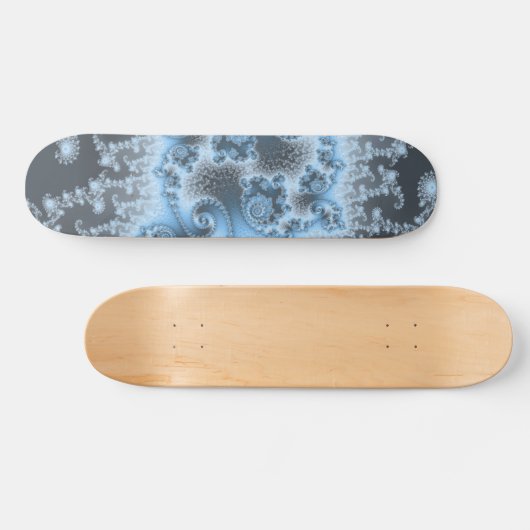 Blauwe kieuwvis skateboard (Horizontaal)