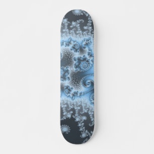 Blauwe kieuwvis skateboard