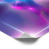 Blauwe kieuwvlinder poster (Hoek)