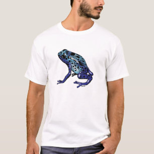 Blauwe kikker t-shirt