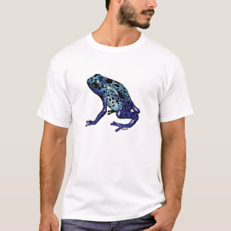 Blauwe kikker t-shirt