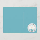 Blauwe kinderen zijn een erfenis van de Heer Briefkaart (Achterkant)