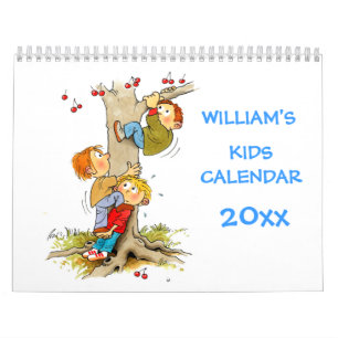 Blauwe Kinderkalender - Grappige Kalenders Voor Ki Kalender