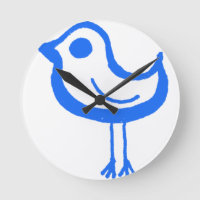 Blauwe kip